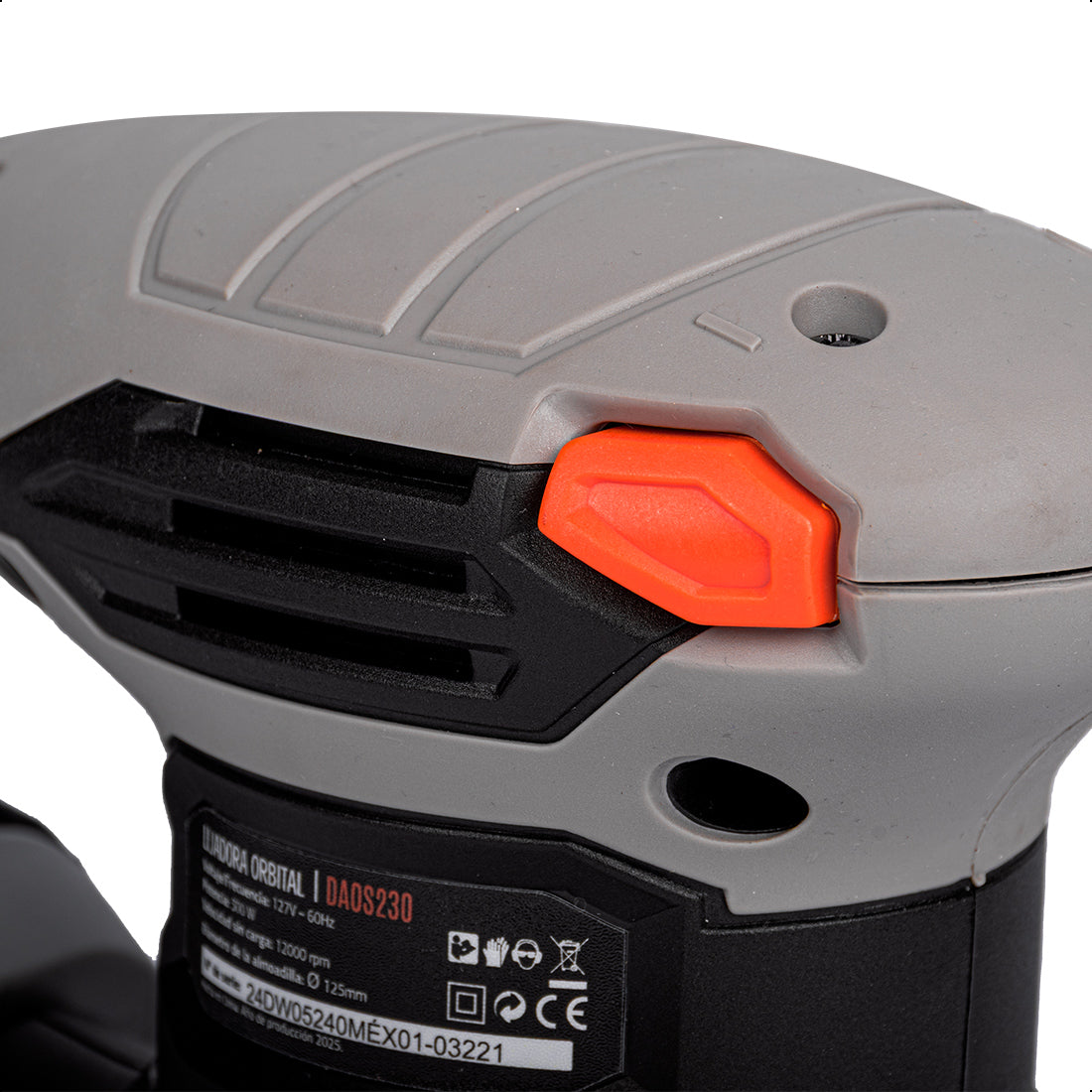 Lijadora orbital 5" 240W 12000rpm DAEWOO