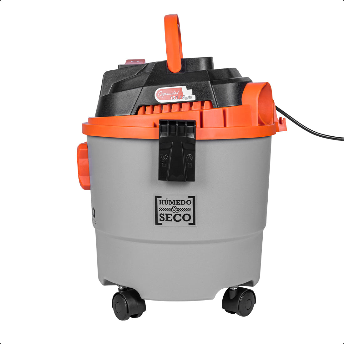 Aspiradora Polvo y Agua 15 litros 4HP Seco/Húmedo DAEWOO