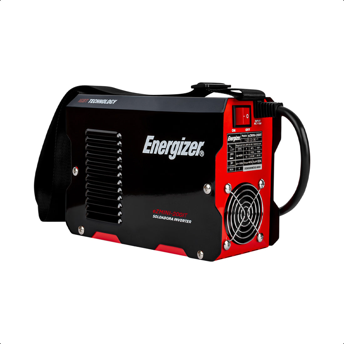 Soldadora inversora EZMINI-200IT 200 A, 110 V, ENERGIZER
