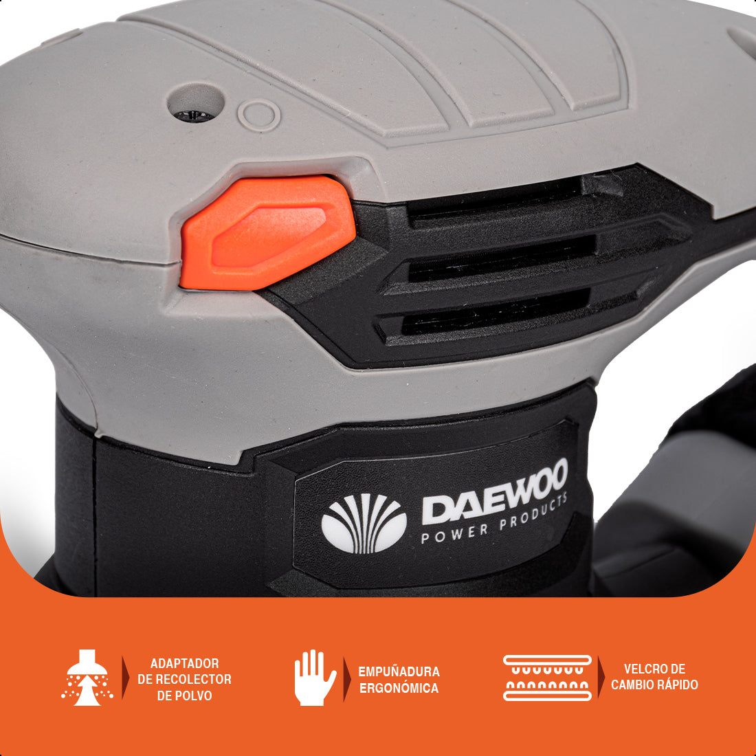 Lijadora orbital 5" 240W 12000rpm DAEWOO