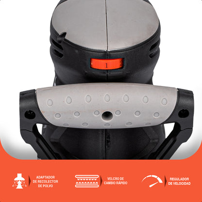 Lijadora orbital 5" 480W 14000rpm DAEWOO