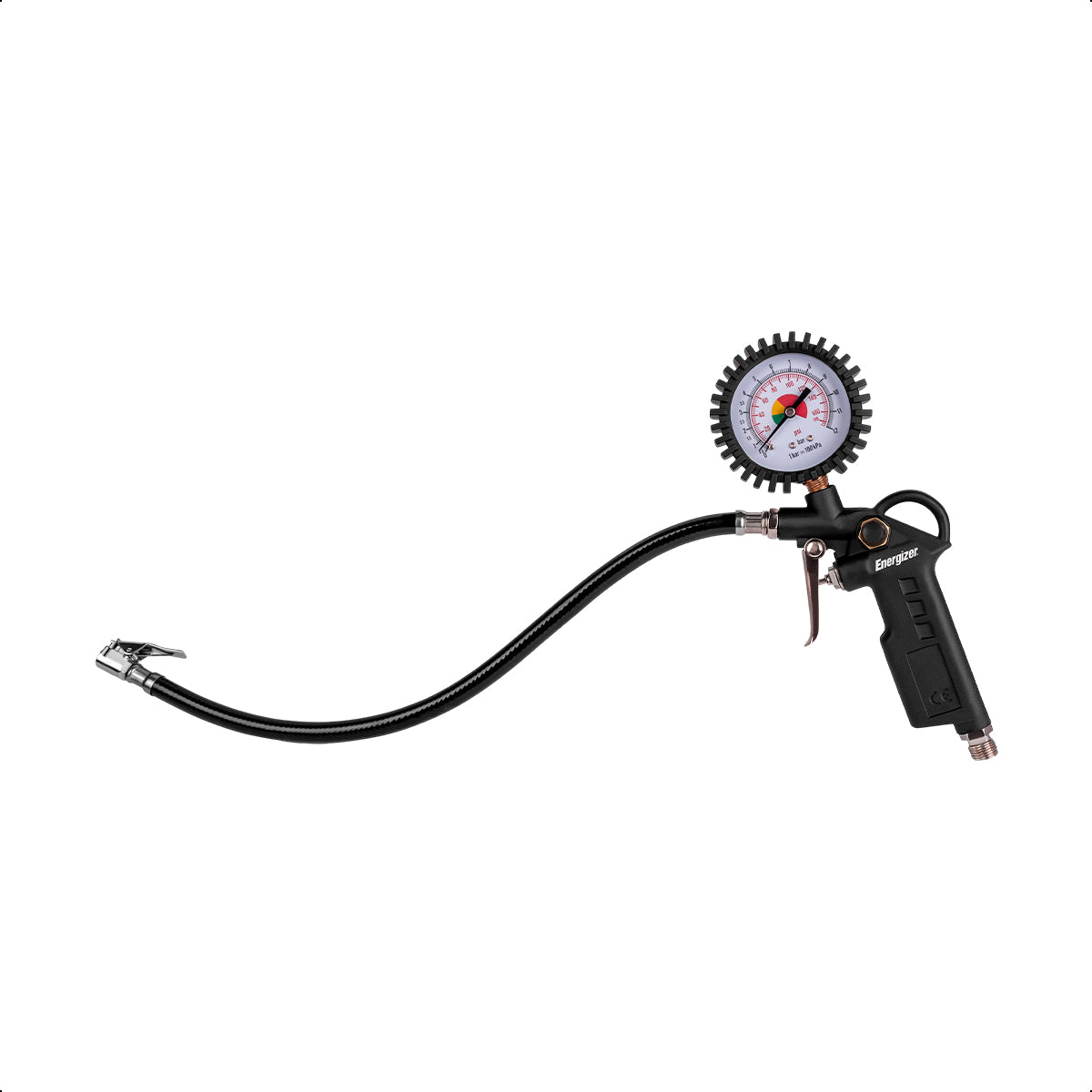Pistola para pintado, Pistola de aire con manguera de 5m, pistola para inflado con 3 boquillas y pistola de lavado ENERGIZER