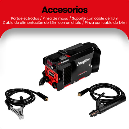 Soldadora inversora EZMINI-120IT 120 A, 110 V, ENERGIZER