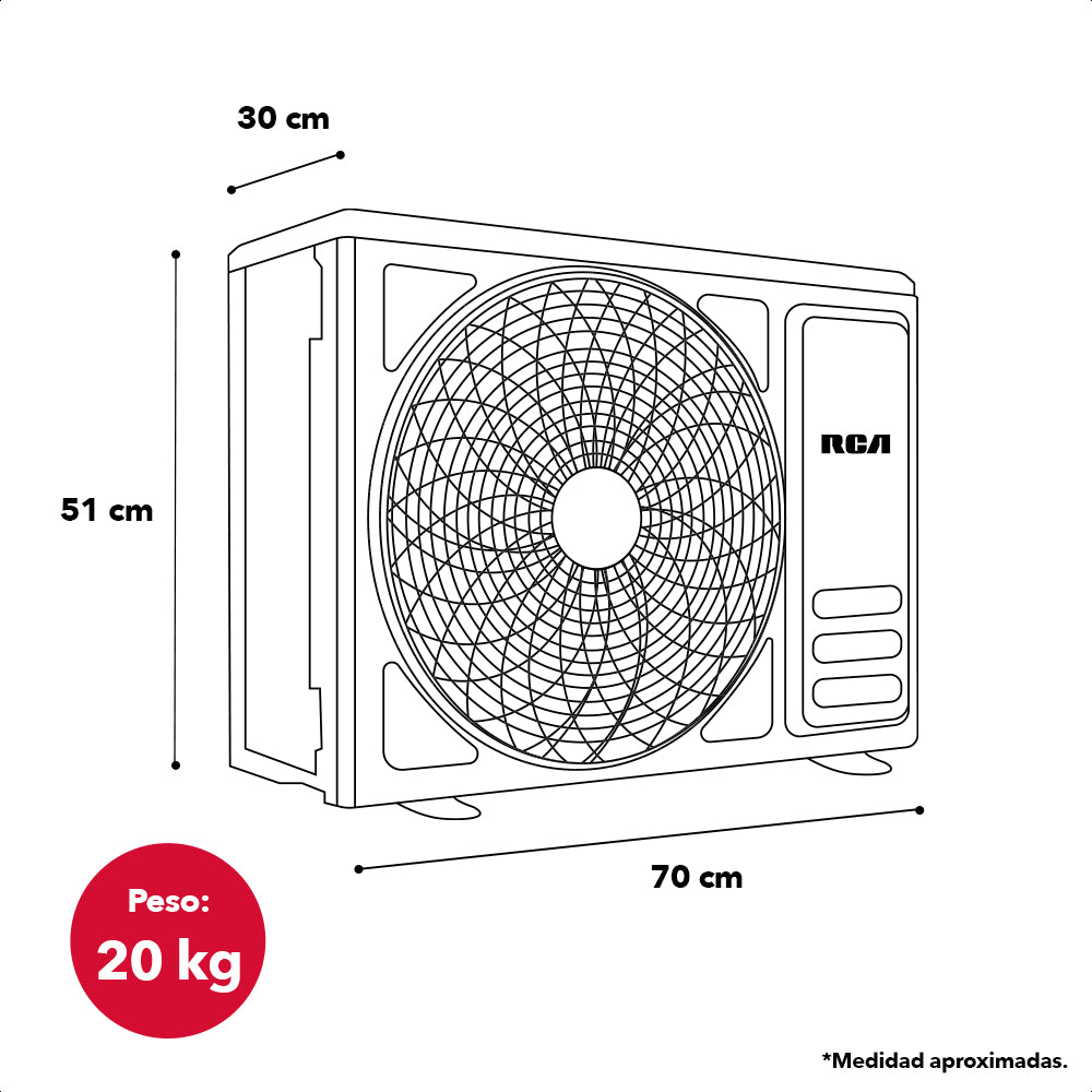 Aire Acondicionado Inverter Mini Split 12,000BTU 1T 110-127V